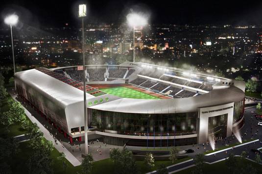 Un nou proiect uriaş în România! Stadionul-bijuterie care va costa aproape 50 de milioane de euro