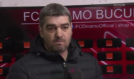 Ciobotariu, supărat după eşecul cu Dinamo: ”Aş vrea să am şi eu acasă un arbitraj ca acesta”
