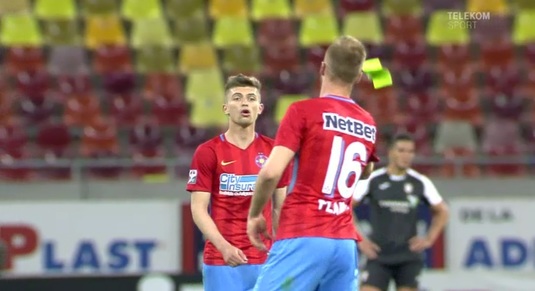 VIDEO | "Na-ţi-o ţie, dă-mi-o mie!" Moment incredibil în timpul meciului FCSB - Astra. Cum a fost sfidat Florin Tănase