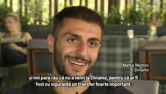 Transferul care o putea transforma pe Dinamo! EXCLUSIV | Montini: "Îmi pare rău că nu a venit! E un jucător de top!"