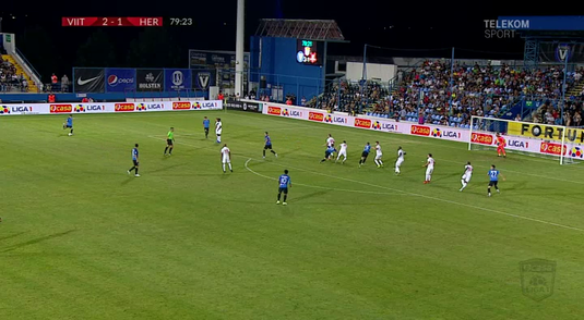 VIDEO | FC Viitorul - FC Hermannstadt 3-2. Cinci goluri într-o singură repriză la Ovidiu. Reuşite superbe ale lui Ciobanu şi Stoica 