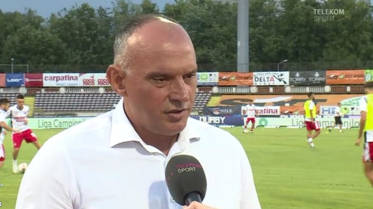 Florin Prunea a rezolvat problema antrenorului la Dinamo: ”Am pus capăt tuturor speculaţiilor”