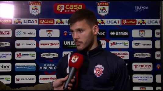 VIDEO Andrei Chindriş pune sare pe rana lui CFR Cluj după ce FC Botoşani a bătut campioana: "Nouă nu ni s-a părut că era nevoie de asta"