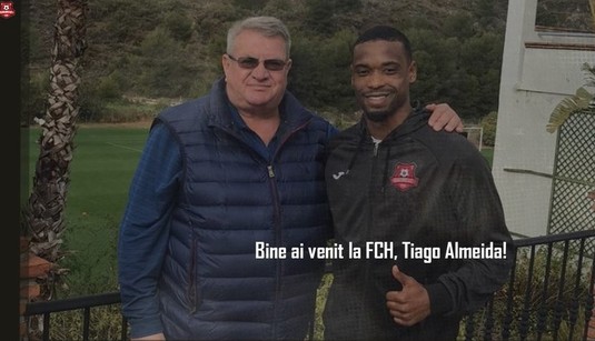 Fundaşul dreapta Tiago Almeida, la FC Hermannstadt!