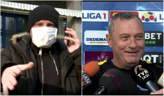 VIDEO | Îngrijorare la Poli Iaşi. Marius Onofraş, cu o mască pe faţă după ce boala s-a răspândit. Mircea Rednic: "Nu mai pot eu de el. Făceau ăştia mişto de noi"
