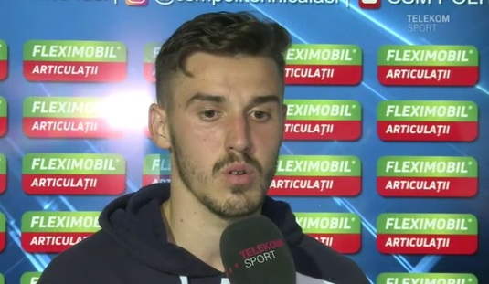 VIDEO "Ce explicaţii? Cred că asta a fost cea mai mare problemă". Reacţia lui Răzvan Oaidă după înfrângerea cu CFR. Postul neobişnuit pe care a jucat: "La pauză mi s-a comunicat"