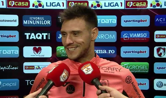 VIDEO | "Dacă jucăm frumos sau nu, nu ne interesează". Căpitanul Mario Camora, bucuros după victoria cu FCSB. Ce a spus despre obţinerea cetăţeniei române