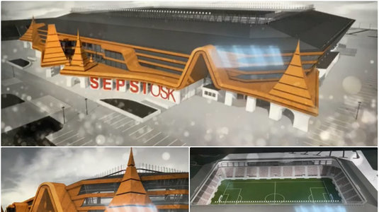 Imagini spectaculoase cu noul stadion din Liga 1! Design inedit pentru arena care va fi inaugurată în 2020 FOTO & VIDEO