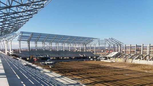 VIDEO & FOTO | Un nou stadion de top în România! Anunţ oficial: arena prinde contur! S-au investit peste 10 milioane de euro: "În noiembrie tăiem panglica!"
