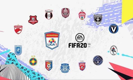 Liga 1 revine la Telekom Sport! Nu pe teren, ci în FIFA 20. Cum şi în ce perioadă se vor desfăşura meciurile