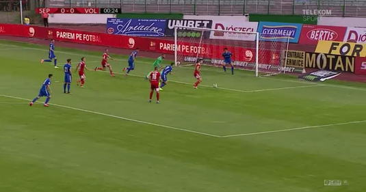 VIDEO | Sepsi - FC Voluntari 1-2. Belu şi Căpăţînă au întors scorul în repriza a doua. Sepsi a avut un gol nevalidat, Fulop a lovit bara în prelungiri!