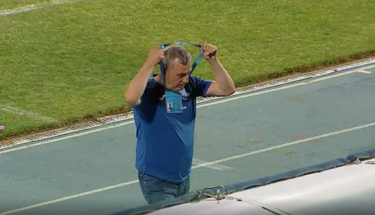 VIDEO | Mircea Rednic a cedat la finalul înfrângerii cu Hermannstadt! Cum l-au surprins camerele pe antrenorul lui Poli Iaşi