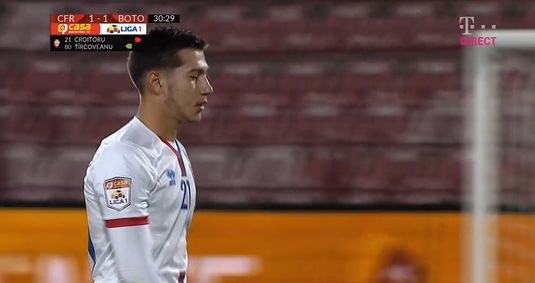 VIDEO | Moment unic în fotbal. Marius Croitoru şi-a schimbat fiul în timpul meciului cu CFR Cluj, din cauza regulii U21. Reacţia antrenorului lui FC Botoşani