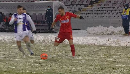 FC Argeş - FCSB 0-0. Remiză ALBĂ pe un teren îngheţat. Piteştenii smulg un egal nesperat VIDEO