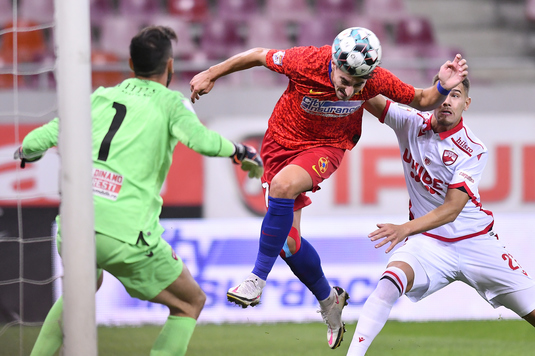 VIDEO Dinamo - FCSB 0-1 / FCSB se impune în derby-ul din Ştefan cel Mare! Steliano Filip, eliminat în a doua repriză