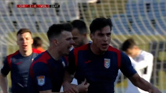 VIDEO Chindia Târgovişte - FC Voluntari 1-0. Golul lui Marco Dulca menţine vie speranţa pentru play-off. Bogdan Andone, eliminat pentru proteste