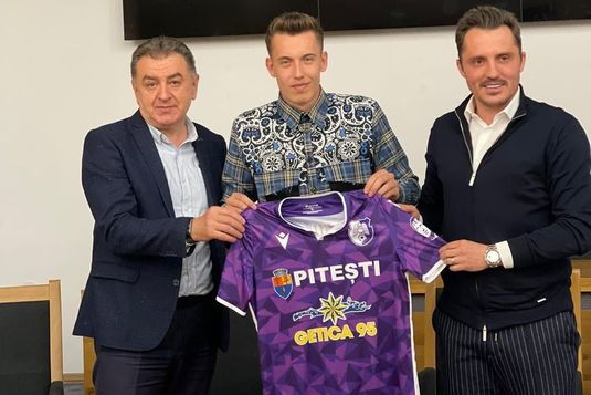 FC Argeş a transferat din Liga 2. Alexandru Işfan a semnat şi este gata să debuteze 