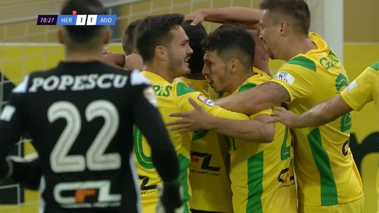 LIVE VIDEO | FC Hermannstadt - CS Mioveni 1-2. Gazdele retrogradează neaşteptat. Mioveni revine în Liga I după 9 ani