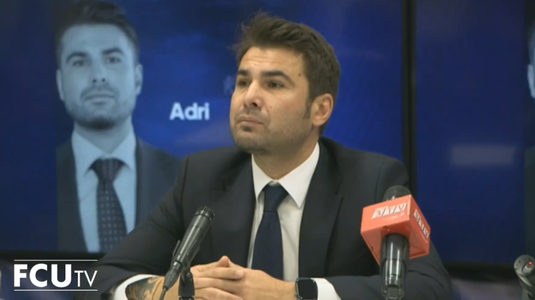 Adrian Mutu, prezentat oficial la FC U Craiova: „M-a convins setea de performanţă a echipei”. Declaraţii de la conferinţa de prezentare