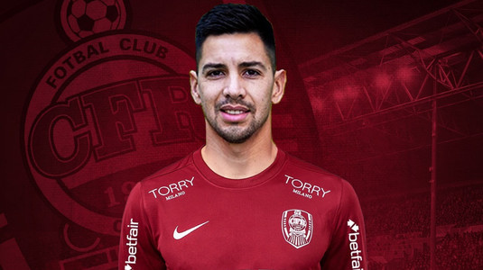 OFICIAL CFR Cluj l-a transferat pe Jonathan Rodriguez