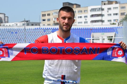 OFICIAL | Transfer la FC Botoşani. Echipa lui Croitoru şi-a luat atacant