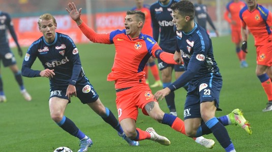 VIDEO | FCSB - UTA 2-1. Echipa lui Toni Petrea a obţinut victoria după ce a marcat două goluri ”suspecte”