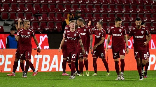 VIDEO | CFR Cluj - CS Mioveni 1-0. Victoria a la Dan Petrescu obţinută de ardeleni