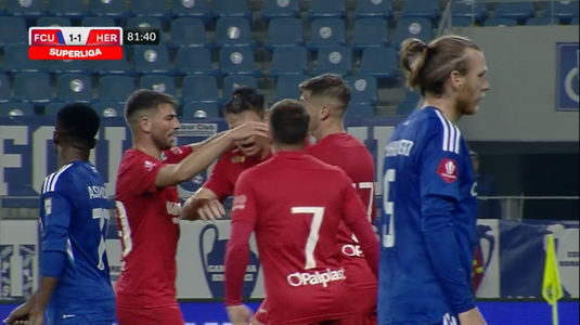 VIDEO | FC U Craiova - Hermannstadt 1-1. Remiză în Bănie! Paraschiv a marcat golul egalizator