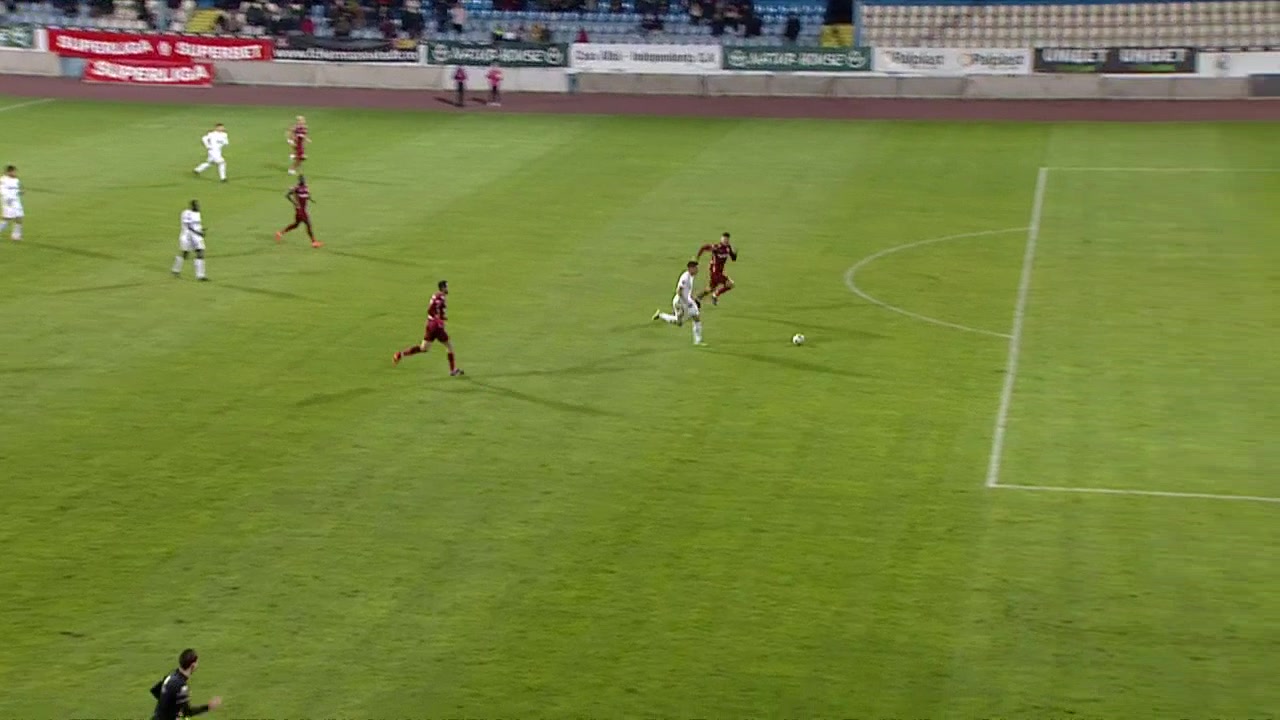 CFR Cluj - FC Hermannstadt 0-1. Sibienii au dat lovitura pe terenul  campioanei în minutul 90+4