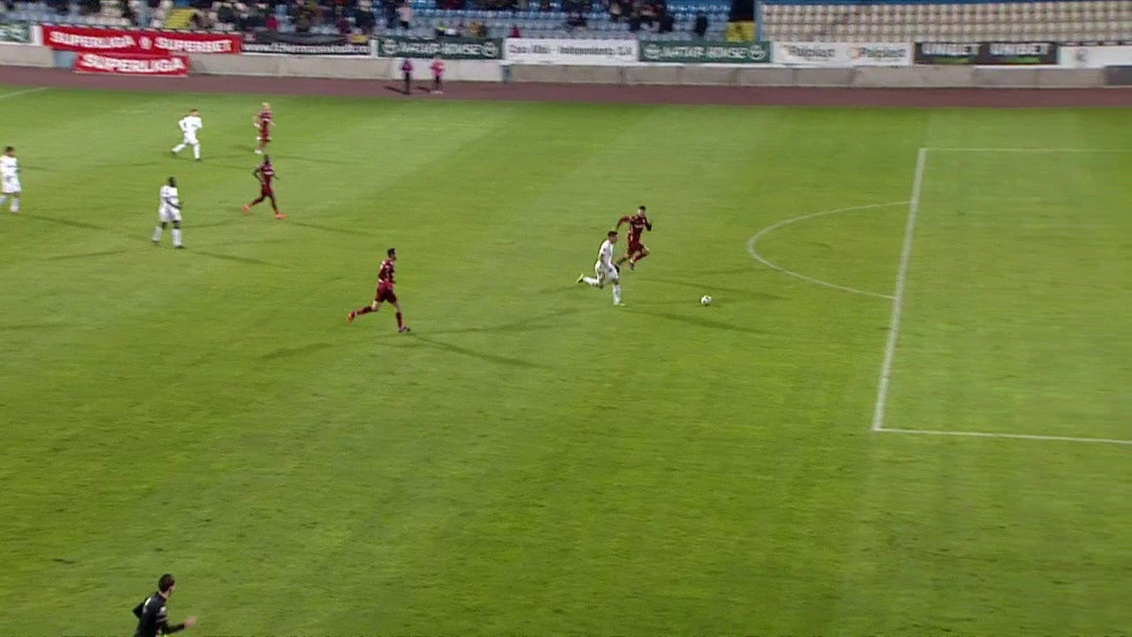 VIDEO  Hermannstadt - CFR Cluj 2-3. Victorie importantă pentru campioana  României. Meci presărat cu erori de ambele părţi