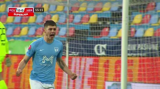 VIDEO | FC Voluntari - Hermannstadt 3-0. Costin, Nemec şi Damaşcan au marcat!
