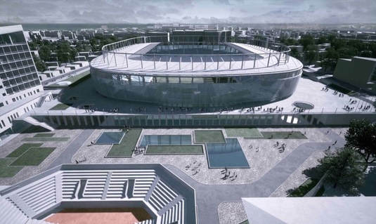 Proiect ambiţios în fotbalul românesc! Stadion nou şi bază cum