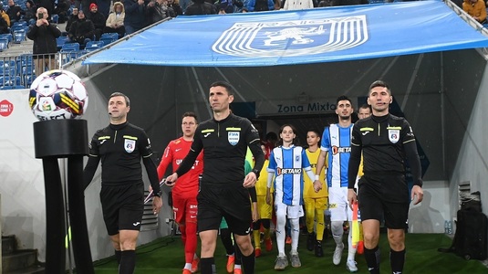 Delegare controversată la derby-ul Universitatea Craiova - CFR Cluj! Arbitrul acuzat că i-a ajutat pe olteni în ultimul sezon va fi la centru