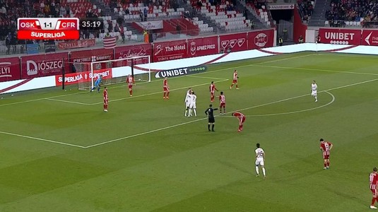 VIDEO | Sepsi - CFR Cluj 2-2. Un rezultat care nu mulţumeşte niciuna dintre echipe pe deplin