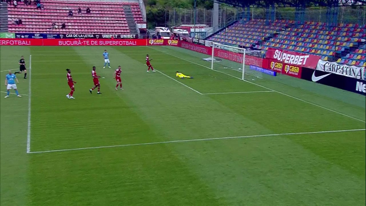 CSA Steaua - Dinamo 2-0, în etapa 5 din play-off Liga 2 Casa Pariurilor.  „Militarii” câștigă primul derby pe noul Ghencea. Video 