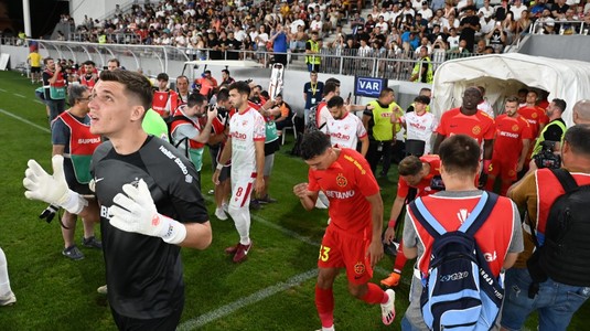 Ce gest impresionant a făcut Târnovanu la derby-ul cu Dinamo. Fanii ”câinilor” au apreciat reacţia portarului de la FCSB