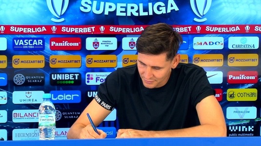 OFICIAL | Silviu Lung junior a revenit în Superliga după şase ani! A semnat contractul la conferinţa de presă: "Sunt fericit că am ajuns aici"