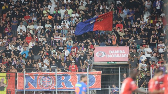 Scandarea care i-a enervat pe fanii FCSB! Ce au strigat suporterii UTA-ei la meciul cu vicecampioana României