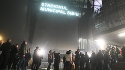 VIDEO | Momente de panică pe stadionul din Sibiu, înainte de Hermannstadt - FCSB