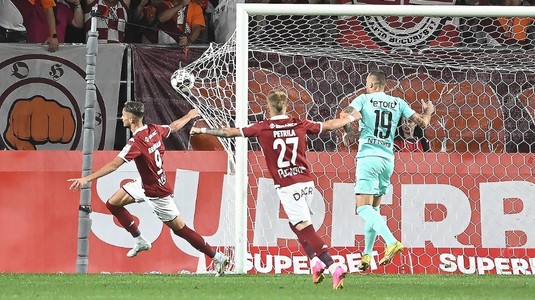 VIDEO | Rapid a făcut spectacol în Giuleşti cu CFR Cluj, scor 3-1! Rrahmani a impresionat din nou, iar Petrila a marcat împotriva foştilor colegi