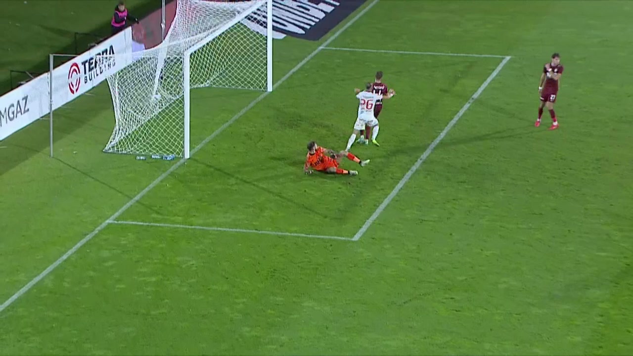 VIDEO Fotbal: FC Hermannstadt a încheiat turul Superligii pe locul 4, după  1-0 cu CFR Cluj