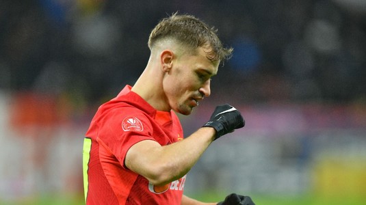 VIDEO | FCSB - Hermannstadt 3-0. Victorie fără emoţii pentru roş-albaştrii. Olaru a reuşit o dublă şi este golgheterul Superligii