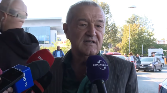 Gigi Becali a făcut tactica, chiar din avion "I-am luat pe rând pe jucători, cum erau, stânga - dreapta. Nu trebuia să îi cert? Că să ştie de frică"