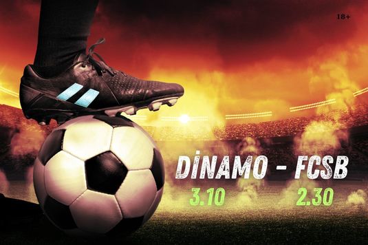 Cel mai echilibrat derby al ultimilor ani: Cum arată cotele la pariuri pentru Dinamo - FCSB