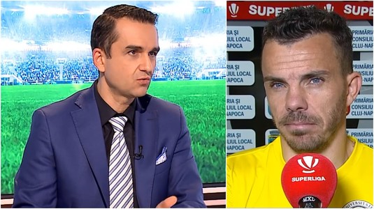 Dan Udrea l-a contrazis în direct pe Nistor, care s-a plâns de arbitraj la meciul cu FCSB: "Nu e aşa. Am şi găsit rapid un exemplu"