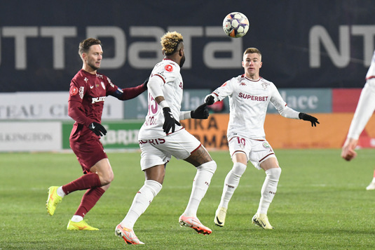 VIDEO | CFR Cluj - Rapid, scor final 1-1. Ambele goluri au fost înscrise pe finalul partidei! Marius Şumudică a plecat cu un punct din Gruia