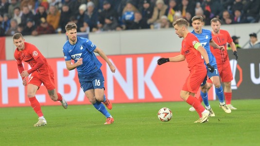 Hoffenheim - FCSB, 0-0, în Europa League! Campioana României continuă campania impresionantă şi se întoarce cu un punct din Germania