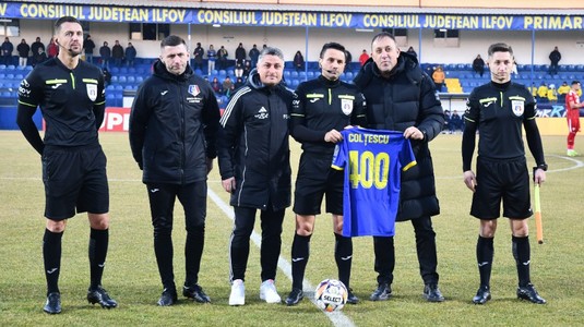 Sebastian Colţescu a devenit primul arbitru din România cu 400 de meciuri în prima ligă