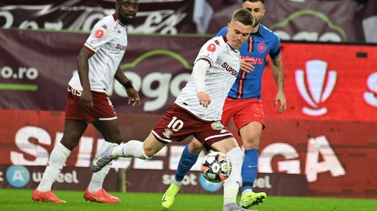 VIDEO | Rapid - FCSB, 0-0. Giuleştenii nu au putut câştiga, după ce echipa lui Charalambous a jucat în 10 din minutul 36