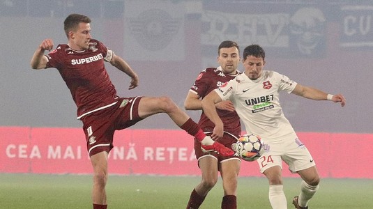 VIDEO | Hermannstadt - Rapid 1-0. Neguţ dă lovitura la ultima fază a meciului după o gafă inexplicabilă a lui Ignat. Şumudică pleacă de pe ultima poziţie în play-off